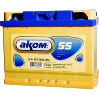 Аккумуляторная батарея AKOM 6ст-60 (п.п.) 520А 242*175*190