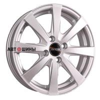 Tech Line 634 6*16 4*100 ET37 60.1 Silver