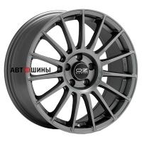 OZ Superturismo LM 9.5*19 5*112 ET21 66.46 Matt Graphite + Silver Lettering