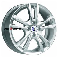 КиК Samara-оригинал (КС866) 6*16 4*100 ET50 60.1 Сильвер SK