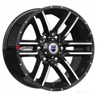 КиК Алгама (КС762) 8*17 6*139.7 ET-10 106.1 Алмаз черный