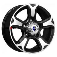 КиК Атлант (КС757) 7*16 5*139.7 ET35 108.5 Алмаз черный