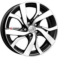 КиК Палермо (КС607) 6.5*16 5*110 ET39 65.1 Алмаз черный