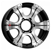 КиК Байконур (КС473) 7*15 6*139.7 ET20 108.5 Алмаз черный