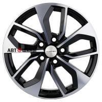 Khomen Wheels KHW1703 (Kodiaq/Tiguan) 7*17 5*112 ET43 57.1 Black-FP