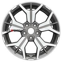 Khomen Wheels KHW1715 (RAV4) 7*17 5*114.3 ET39 60.1 F-Silver-FP