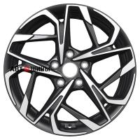 Khomen Wheels KHW1716 (Sonata) 7*17 5*114.3 ET48 67.1 Black-FP