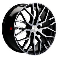 Khomen Wheels KHW2005 (Q8) 8.5*20 5*112 ET20 66.5 Black-FP