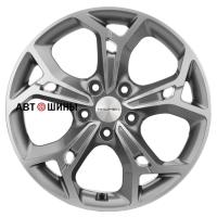 Khomen Wheels KHW1702 (Octavia) 7*17 5*112 ET49 57.1 Gray-FP