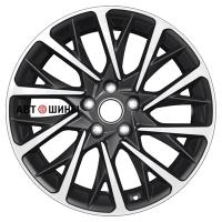 Khomen Wheels KHW1804 (Kuga) 7.5*18 5*108 ET52.5 63.3 Black-FP