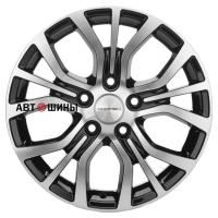 Khomen Wheels KHW1608 (Huyndai/Mazda) 6.5*16 5*114.3 ET45 67.1 Black-FP