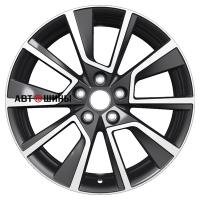 Khomen Wheels KHW1802 (Outlander) 7*18 5*114.3 ET38 67.1 Black-FP
