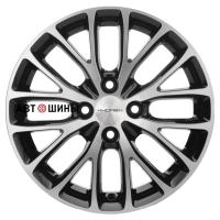 Khomen Wheels KHW1506 (XRay) 6*15 4*100 ET37 60.1 Black-FP