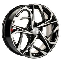 Khomen Wheels KHW1716 (Changan/Geely/Lexus/Toyota) 7*17 5*114.3 ET45 60.1 Black-FP