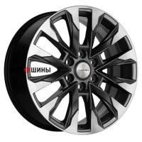 Khomen Wheels KHW2010 (LC 300 Tuning) 8*20 6*139.7 ET45 95.1 Black-FP