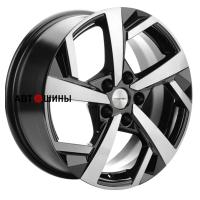 Khomen Wheels KHW1712 (Jolion) 7*17 5*114.3 ET37 66.5 Black-FP