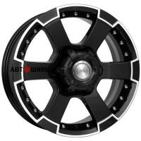 КиК M56 (КС593) 7*16 6*139.7 ET38 92.5 Алмаз черный