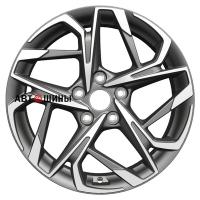 Khomen Wheels KHW1716 (CX-5/Seltos/Optima) 7*17 5*114.3 ET50 67.1 Gray-FP
