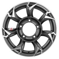 Khomen Wheels KHW1505 (Jimny) 5.5*15 5*139.7 ET5 108.1 Gray-FP