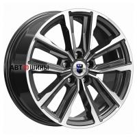 КиК Лацио (КС964) 7.5*17 5*110 ET38 67.1 Алмаз черный