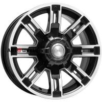 КиК Полюс (КС609M) 7.5*16 6*139.7 ET5 108.1 Алмаз черный