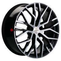 Khomen Wheels KHW2005 (Audi/VW) 8.5*20 5*112 ET30 66.5 Black-FP