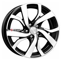 КиК Палермо (КС607) 6.5*16 5*100 ET38 67.1 Алмаз черный