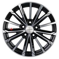 Khomen Wheels KHW1611 (Actyon) 6.5*16 5*112 ET39.5 66.6 Black-FP