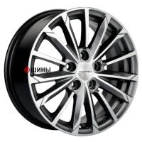 Khomen Wheels KHW1611 (Actyon) 6.5*16 5*112 ET39.5 66.6 G-Silver-FP
