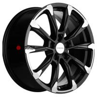 Khomen Wheels KHW1808 (Koleos) 7.5*18 5*114.3 ET35 66.1 Black-FP