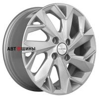 Khomen Wheels KHW1402 (Accent/Getz/i20) 5.5*14 4*100 ET38 67.1 F-Silver