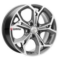 Khomen Wheels KHW1702 (Jolion) 7*17 5*114.3 ET37 66.5 Gray-FP