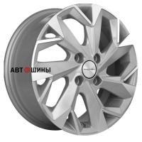 Khomen Wheels KHW1402 (Accent/Getz/i20) 5.5*14 4*100 ET38 67.1 F-Silver-FP