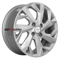 Khomen Wheels KHW1508 (Lada Granta) 6*15 4*98 ET35 58.6 F-Silver