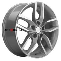 Khomen Wheels KHW1708 (Haval F7/F7x) 6.5*17 5*114.3 ET40 64.1 F-Silver-FP