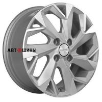 Khomen Wheels KHW1402 5.5*14 4*98 ET35 58.5 F-Silver-FP