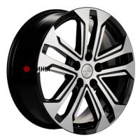 Khomen Wheels KHW1803 (Haval Dargo) 7*18 5*114.3 ET40 66.5 Black-FP
