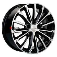 Khomen Wheels KHW1611 (Chery Tiggo 3/Tiggo 3 Pro) 6.5*16 5*108 ET45 60.1 Black-FP