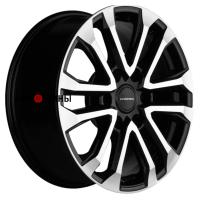 Khomen Wheels KHW1805 (Haval H5/Great Wall Hover H3/H5) 7.5*18 6*139.7 ET38 100.1 Black