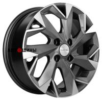 Khomen Wheels KHW1508 (Lada Granta) 6*15 4*98 ET35 58.6 Gray-FP