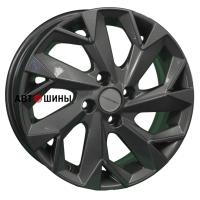 Khomen Wheels KHW1508 (Lada Granta) 6*15 4*98 ET35 58.6 Gray