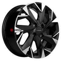 Khomen Wheels KHW1508 (Lada Granta) 6*15 4*98 ET35 58.6 Black-FP
