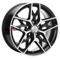 Khomen Wheels KHW1709 (Ford C-Max) 7*17 5*108 ET50 63.35 Black-FP