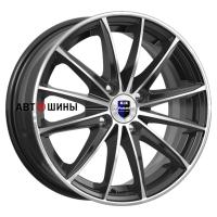 КиК Пойнт Бланк-оригинал (KC884) 6*15 4*100 ET46 54.1 Алмаз черный SK