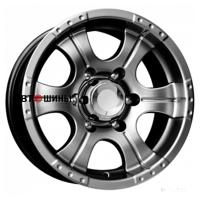 КиК Байконур Джип-рейд (КС465М) 8*16 5*139.7 ET-15 110.1 Дарк платинум