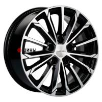 Khomen Wheels KHW1611 (Changan CS35) 6.5*16 5*110 ET46 63.3 Black-FP