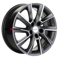 Khomen Wheels KHW1507 (Aveo) 6*15 5*105 ET39 56.6 Gray-FP