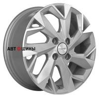 Khomen Wheels KHW1402 (Alsvin/Getz/i20) 5.5*14 4*100 ET46 54.1 F-Silver-FP