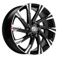 Khomen Wheels KHW1901 (Haval Dargo) 7.5*19 5*114.3 ET40 66.6 Black-FP