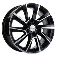 Khomen Wheels KHW1507 (15) 6*15 5*100 ET37 54.1 Black-FP